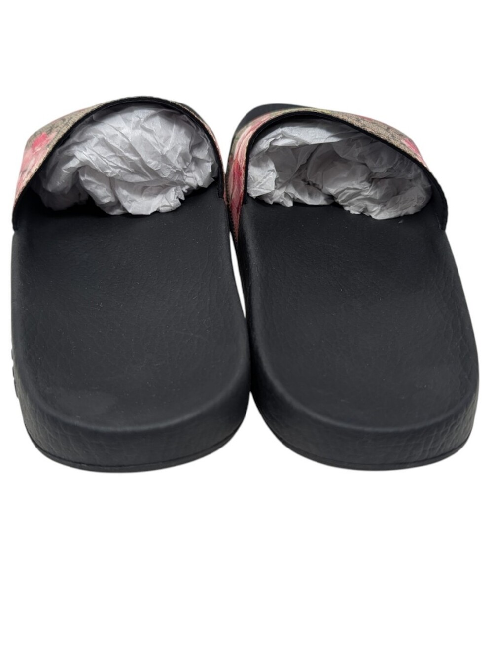 Gucci GG Web Supreme Bloom Floral Slide Sandals Size EU 38 - Picture 6 of 15